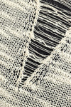 SWAYING/KNIT V-neck floating jumper SW23AW1T47 off-white